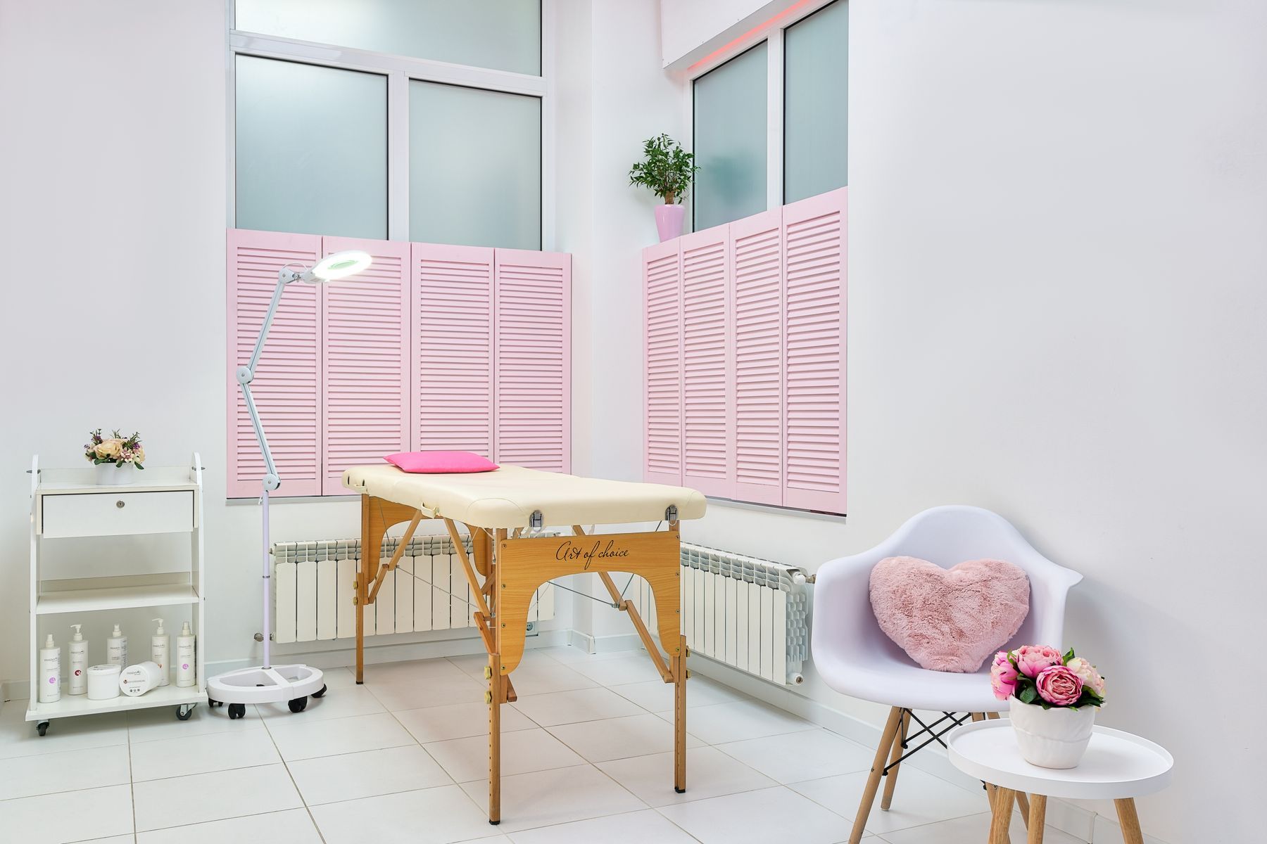 Inside Nadee Beauty Salon, Kandy